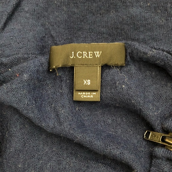J. Crew Zipper Sweater Size XS - Picture 4 of 5